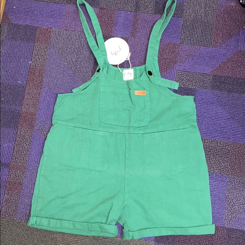 Overall Shorts
